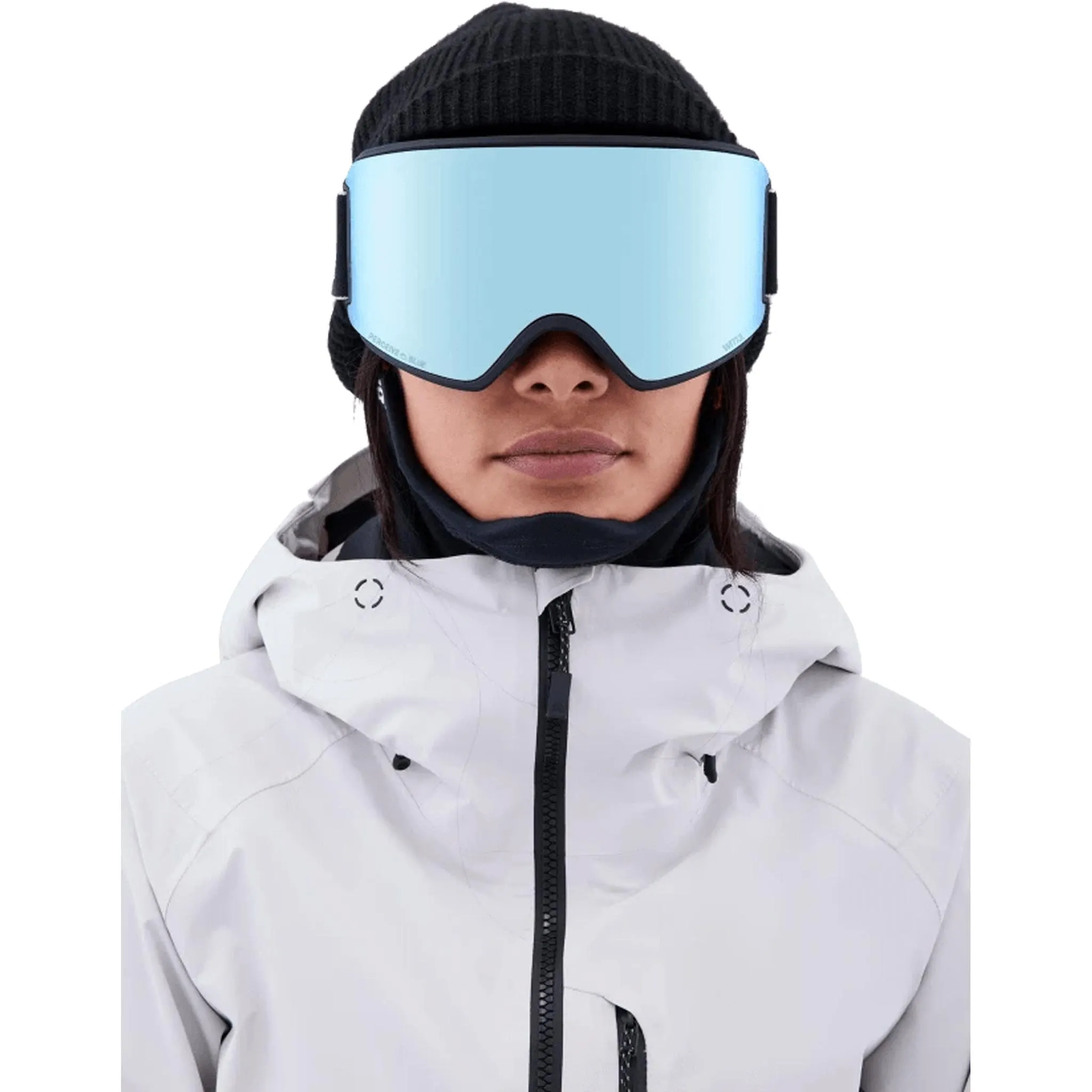 Anon Womens WM3 MFI Goggle Black Variable Blue 2025