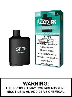 Arctic Mint STLTH Loop 9K Pods
