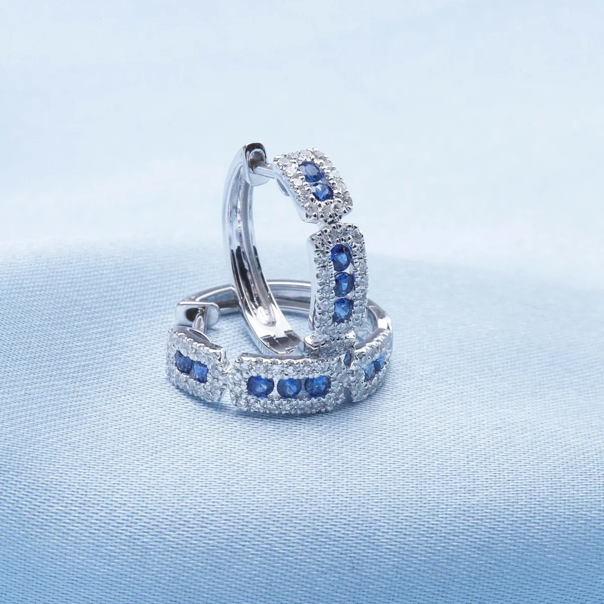 Art Deco Hoops
