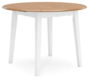 Ashley Express - Gesthaven Round DRM Drop Leaf Table