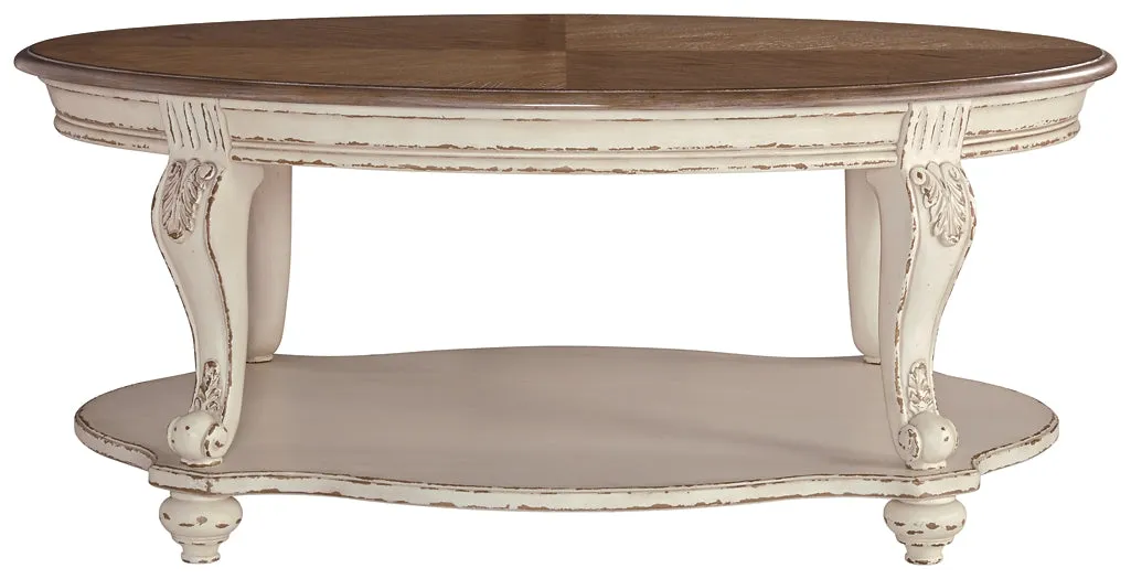 Ashley Express - Realyn Oval Cocktail Table