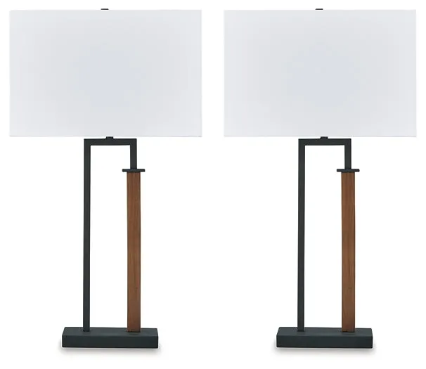 Ashley Express - Voslen Metal Table Lamp (2/CN)