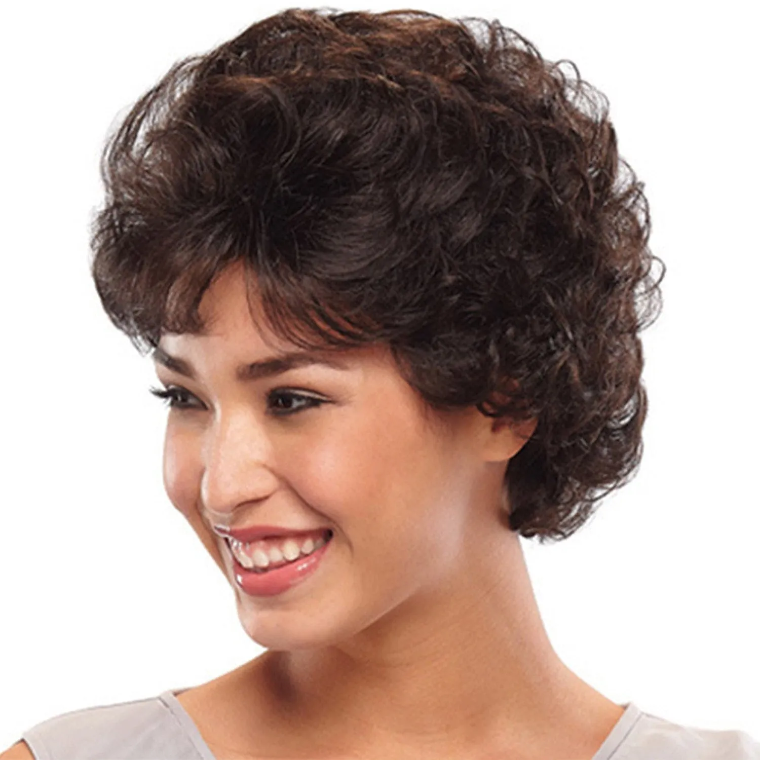 Aye Captain | Black Short Pixie Cut Wavy Synthetic Hair Wig