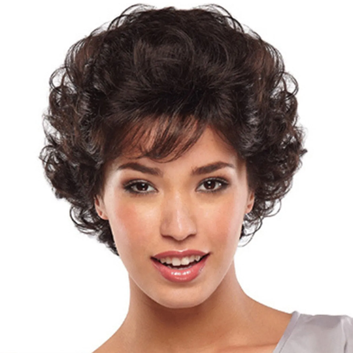 Aye Captain | Black Short Pixie Cut Wavy Synthetic Hair Wig