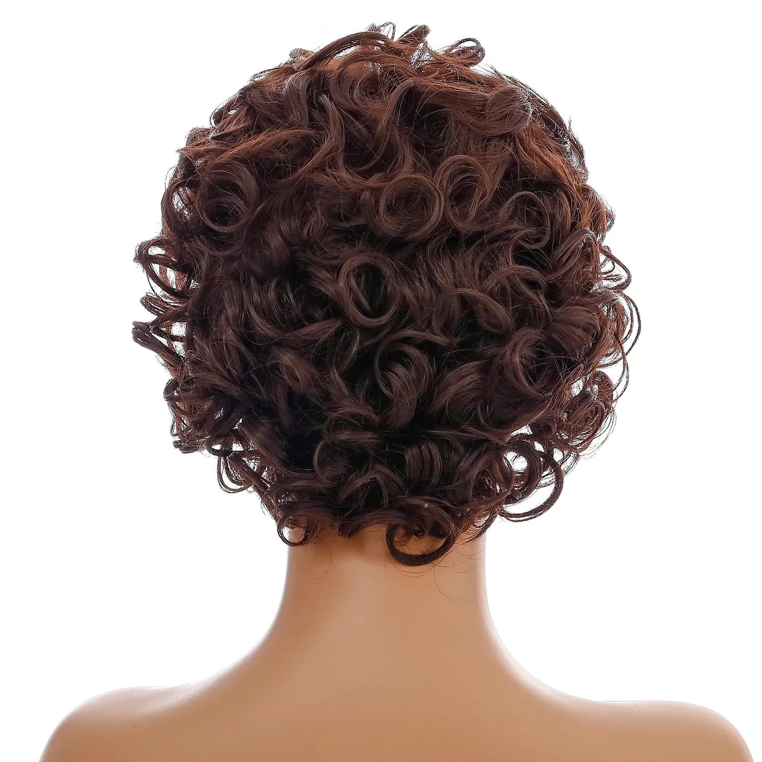 Aye Captain | Black Short Pixie Cut Wavy Synthetic Hair Wig