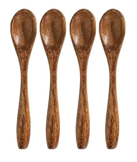 Bilbao Wood Petite Spoons Set of 4