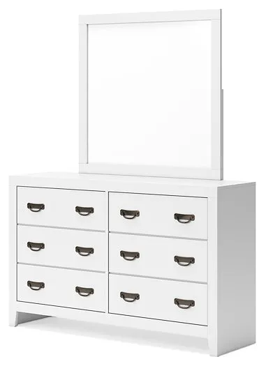 Binterglen Dresser and Mirror