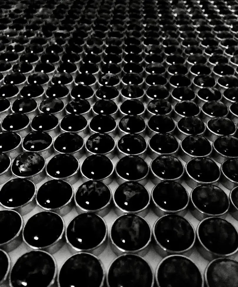 Black Onyx Natural Stone Upholstery Tack