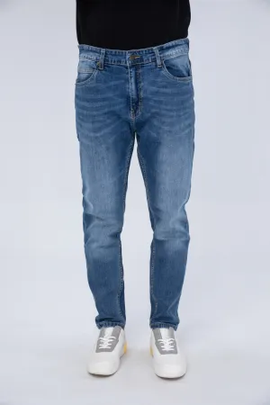 Blue Faded Denim