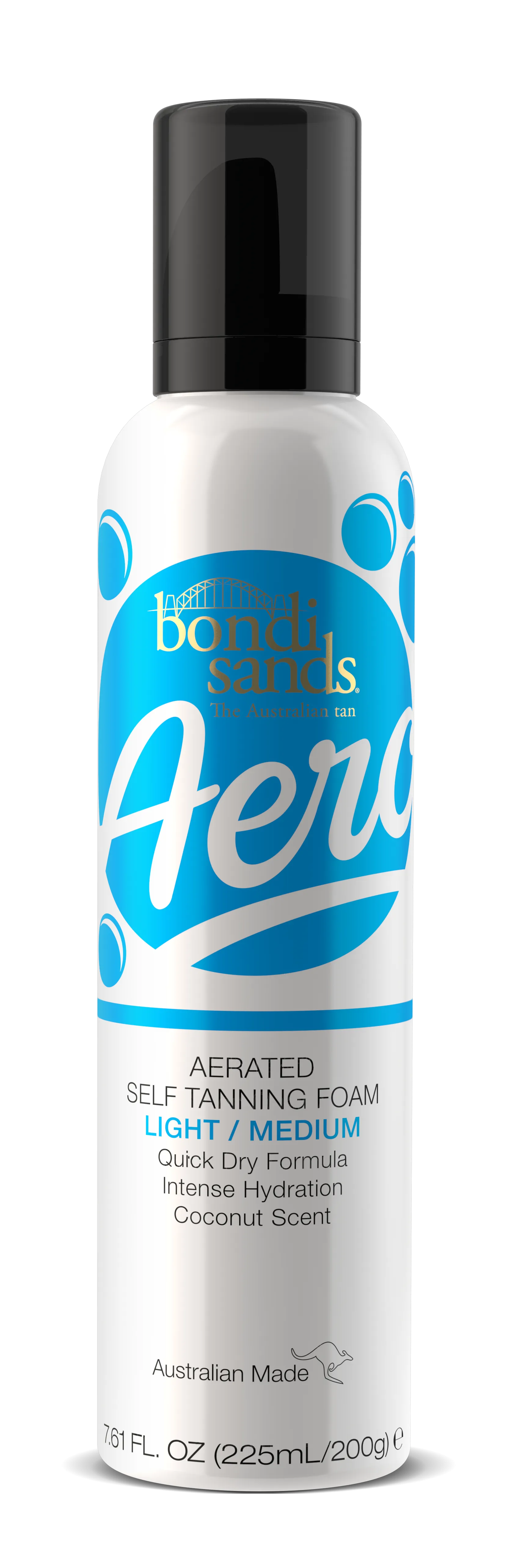 Bondi Sands Aero Self Tanning Foam Light/Medium 225ml