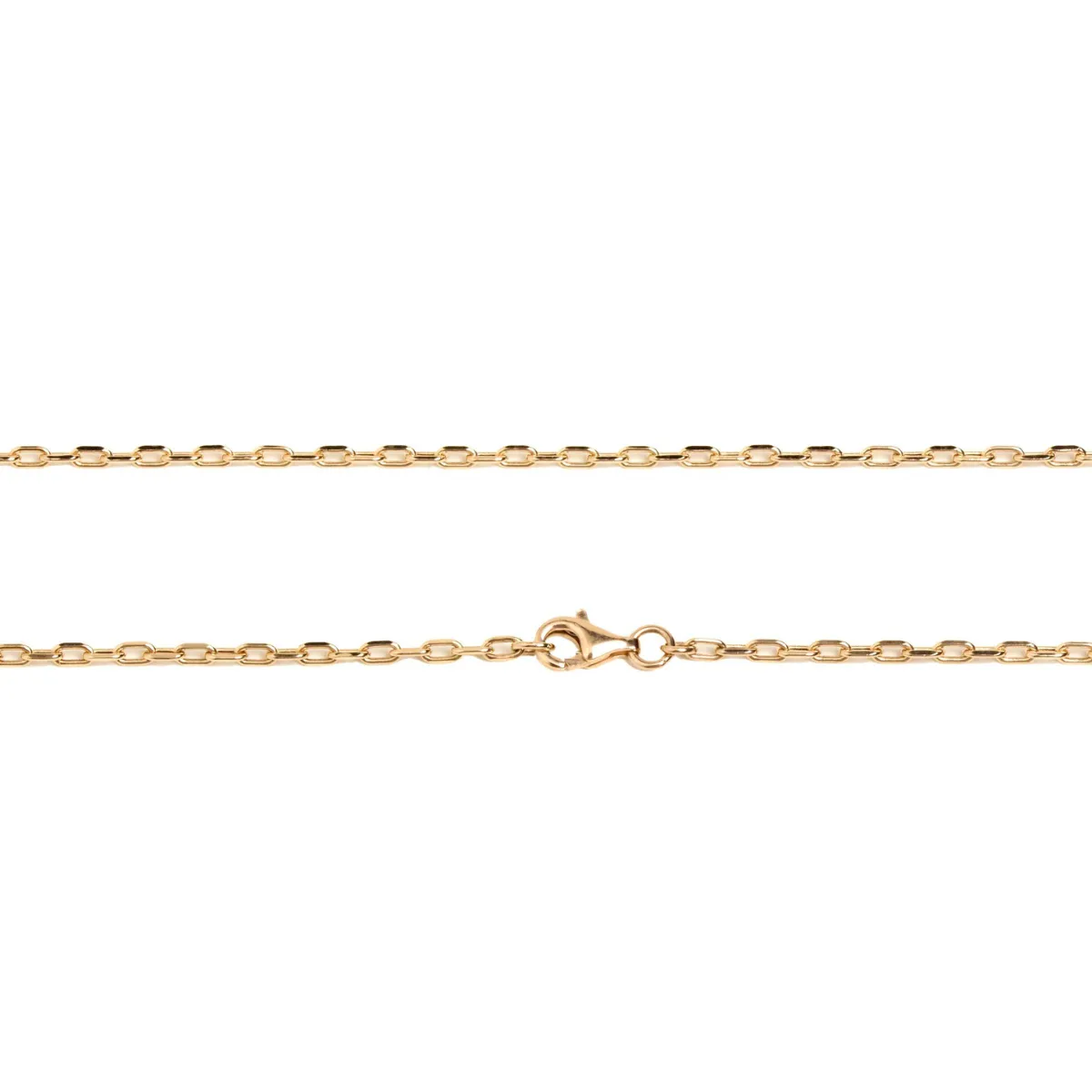 Bridget King Long Link 28" Chain in Yellow Gold