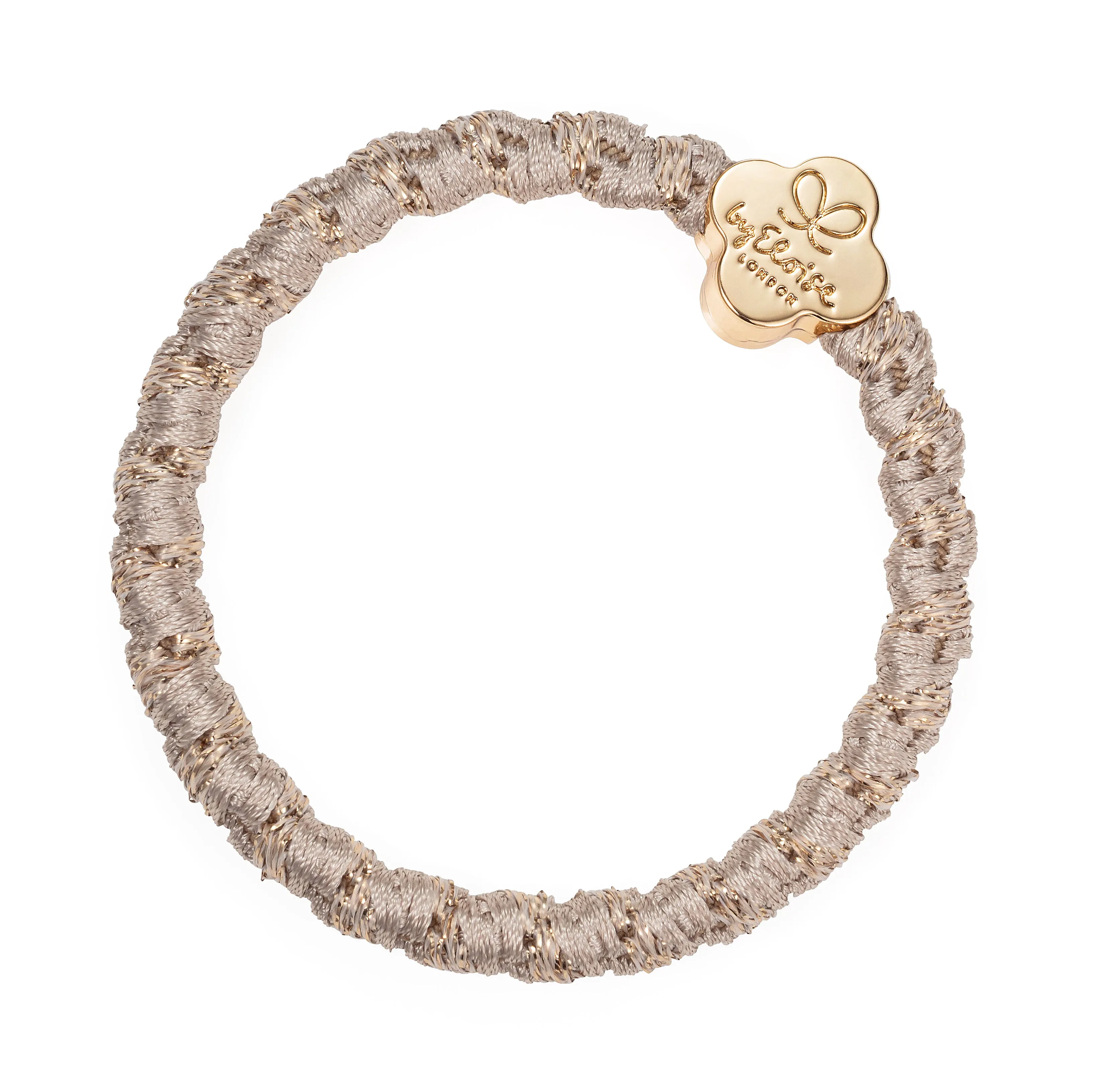 By Eloise  - Gold Quartrefoil in Woven Blonde