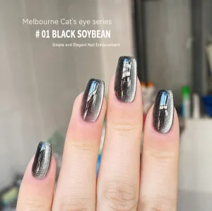 Cat Eye Nail Polish Fine Magnetic Powder Melbourne Series