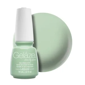 China Glaze Gelaze Gel & Base 14ml - Re-Fresh Mint