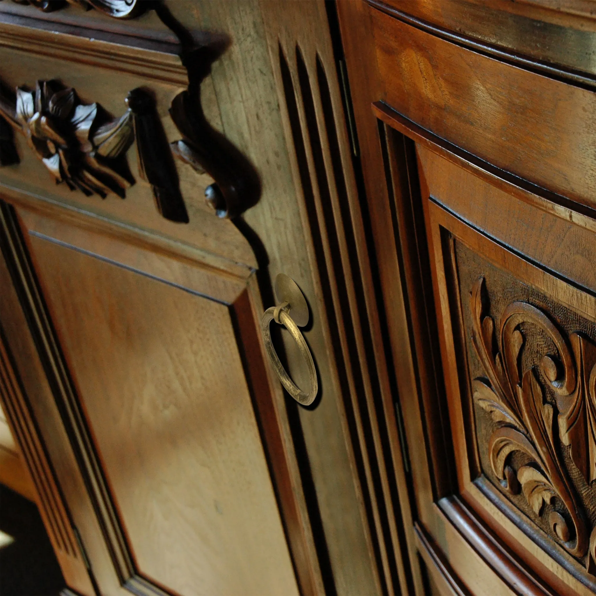 Chinese Medicine Cabinet Pulls 2.4" - Set of 2