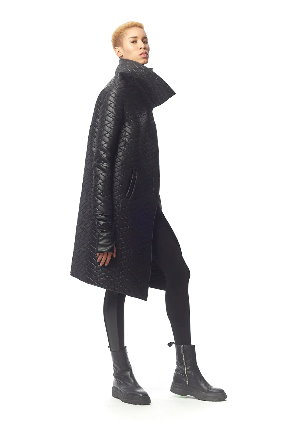 Civita Quilted Puffy Coat