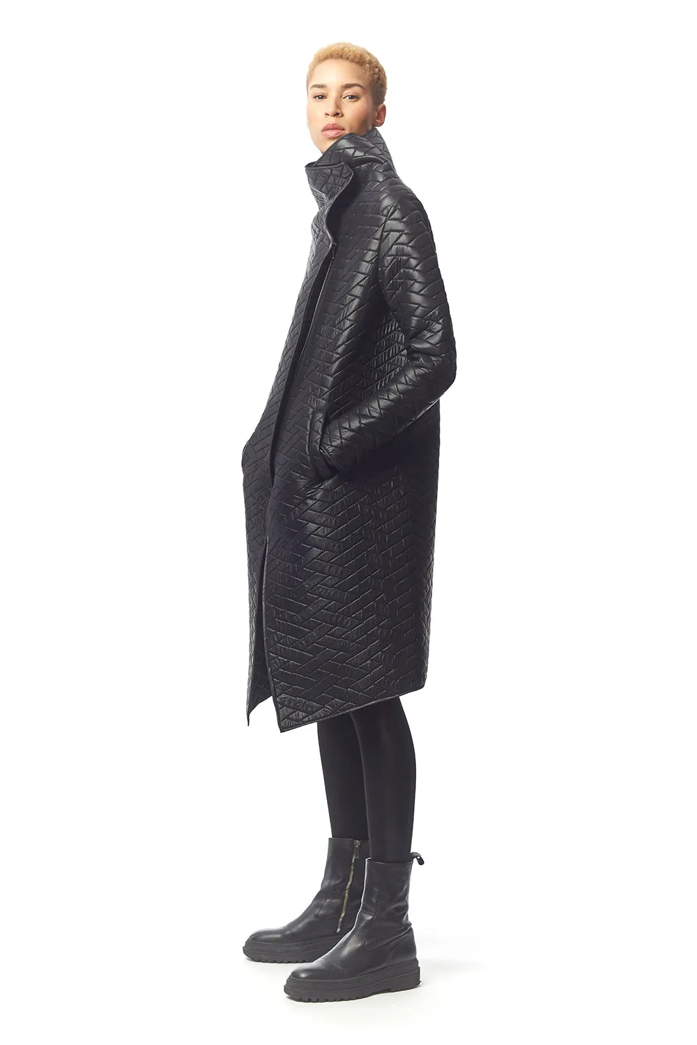 Civita Quilted Puffy Coat