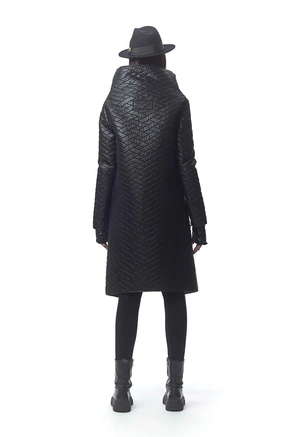 Civita Quilted Puffy Coat