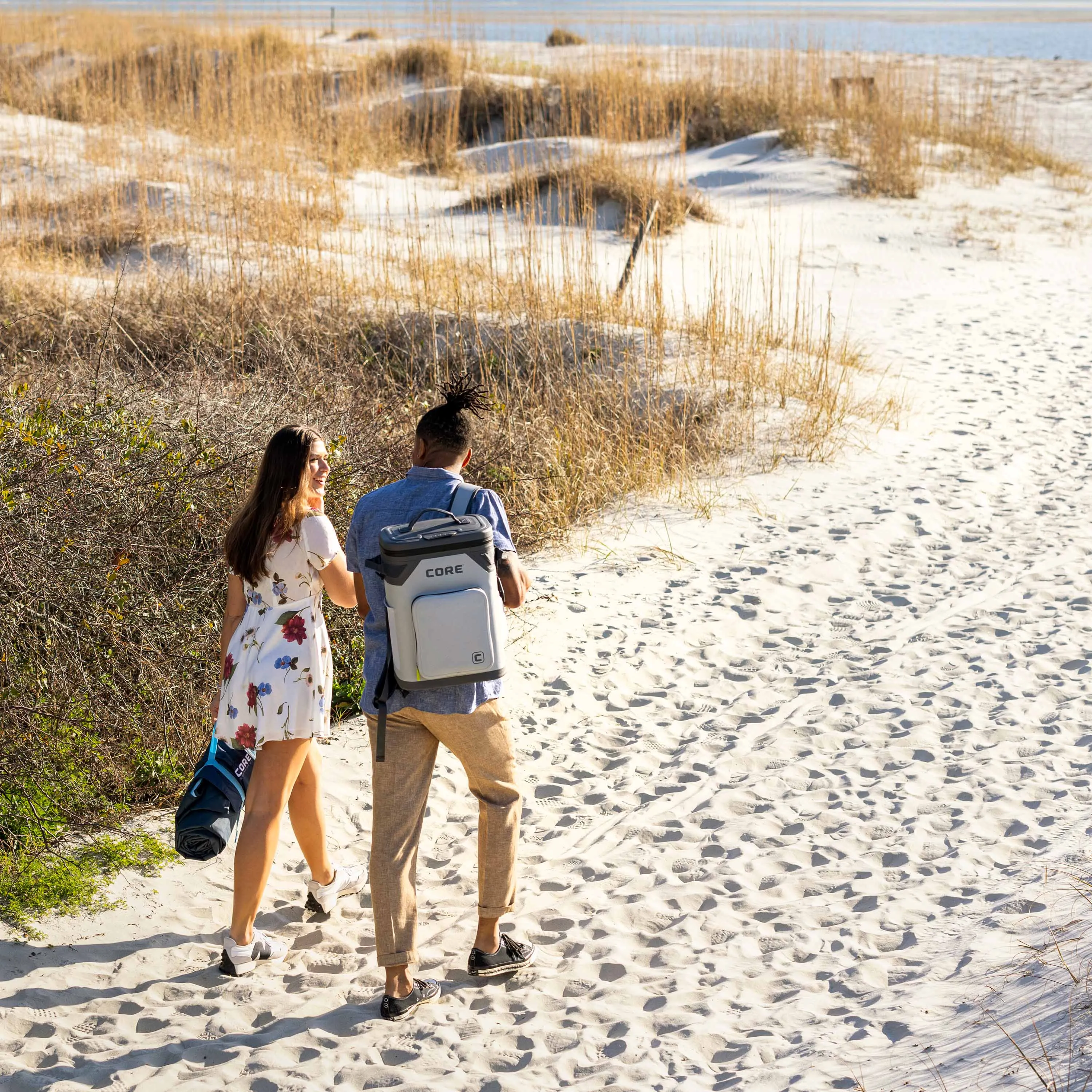 CLIMAKEEP Magnetic 24 Can Backpack Soft Cooler