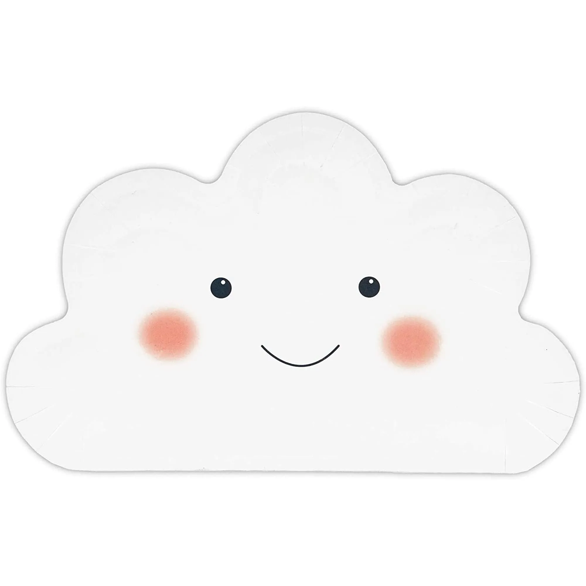 Cloud arty lates For Baby Shower Or Birthday (6.4 X 10 In White 48