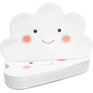 Cloud arty lates For Baby Shower Or Birthday (6.4 X 10 In White 48