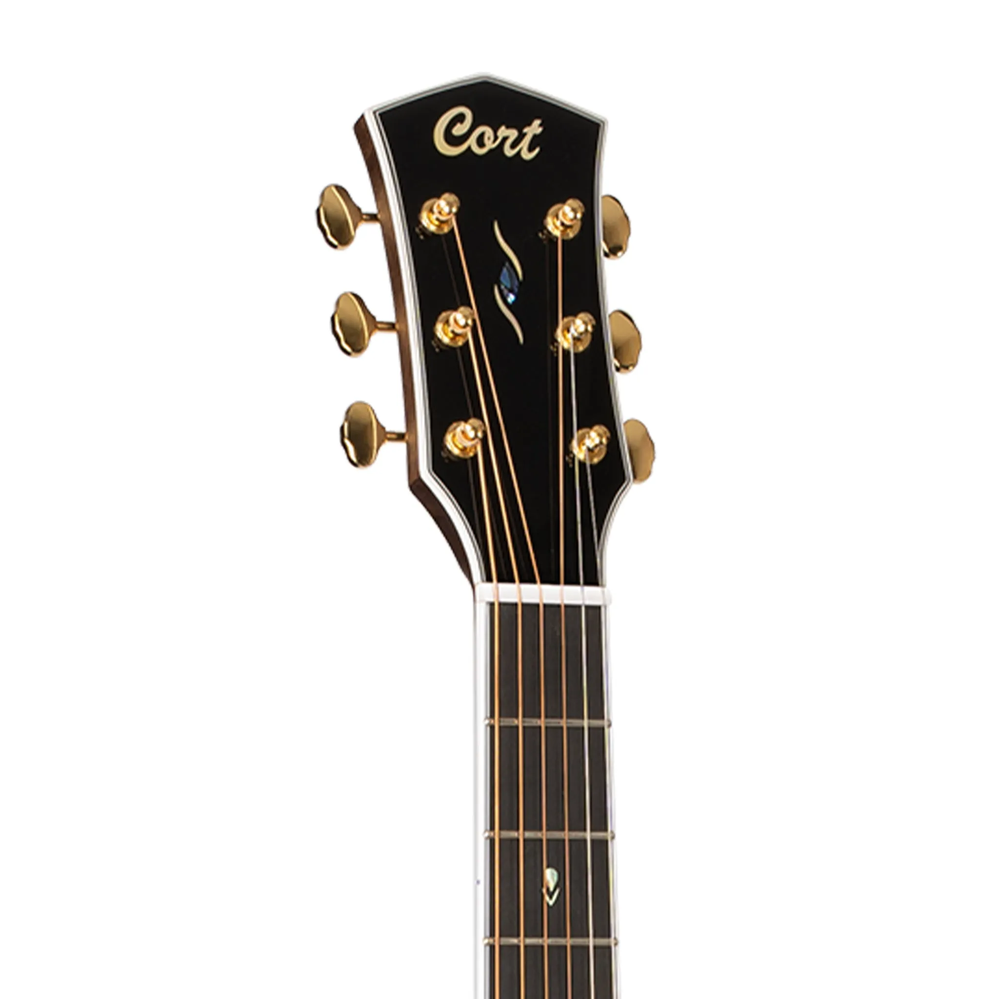 Cort Gold-OC8-NAT Non-Nylon Acoustic Guitar w/Case, Natural