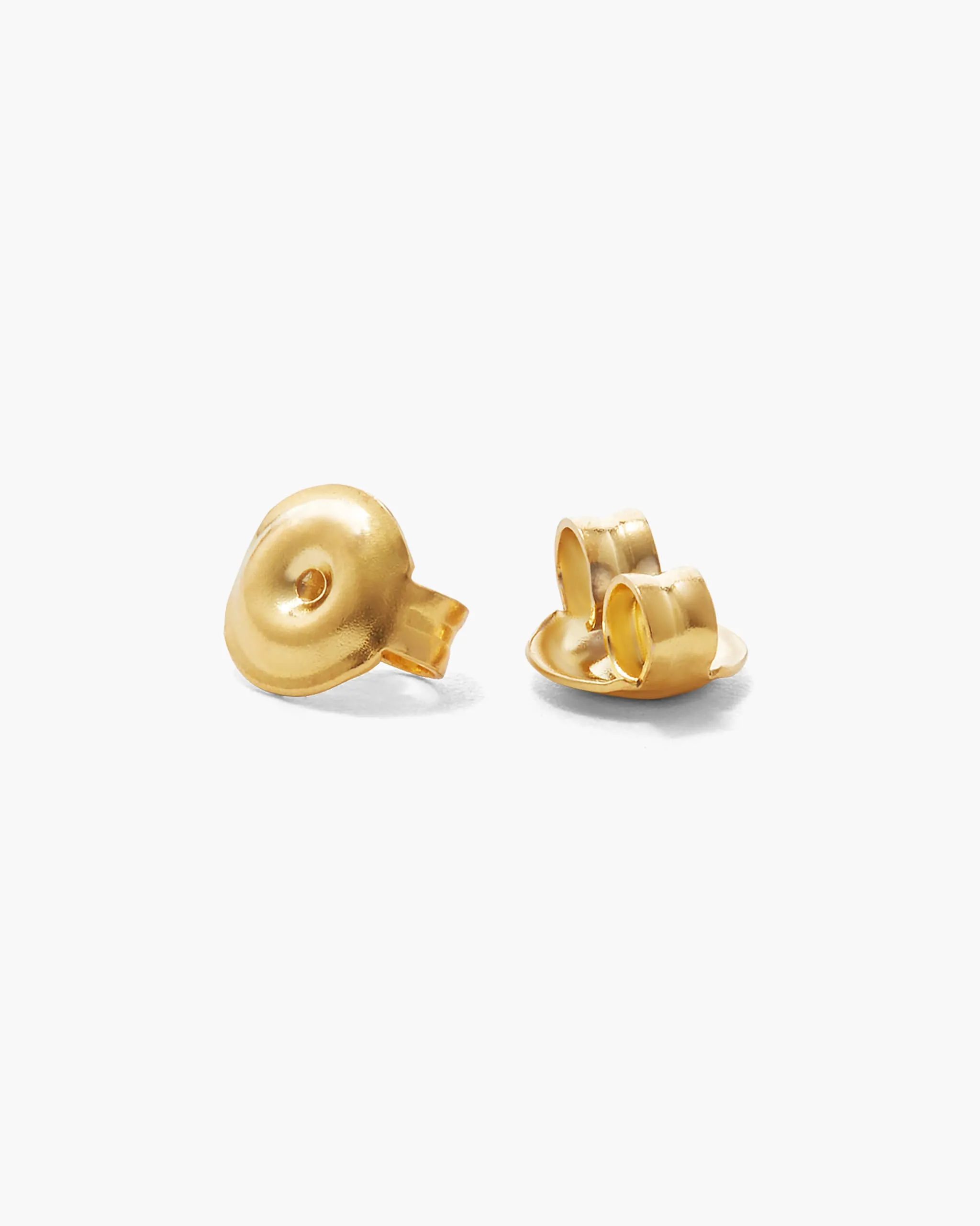 Cross Stud Earrings - Gold