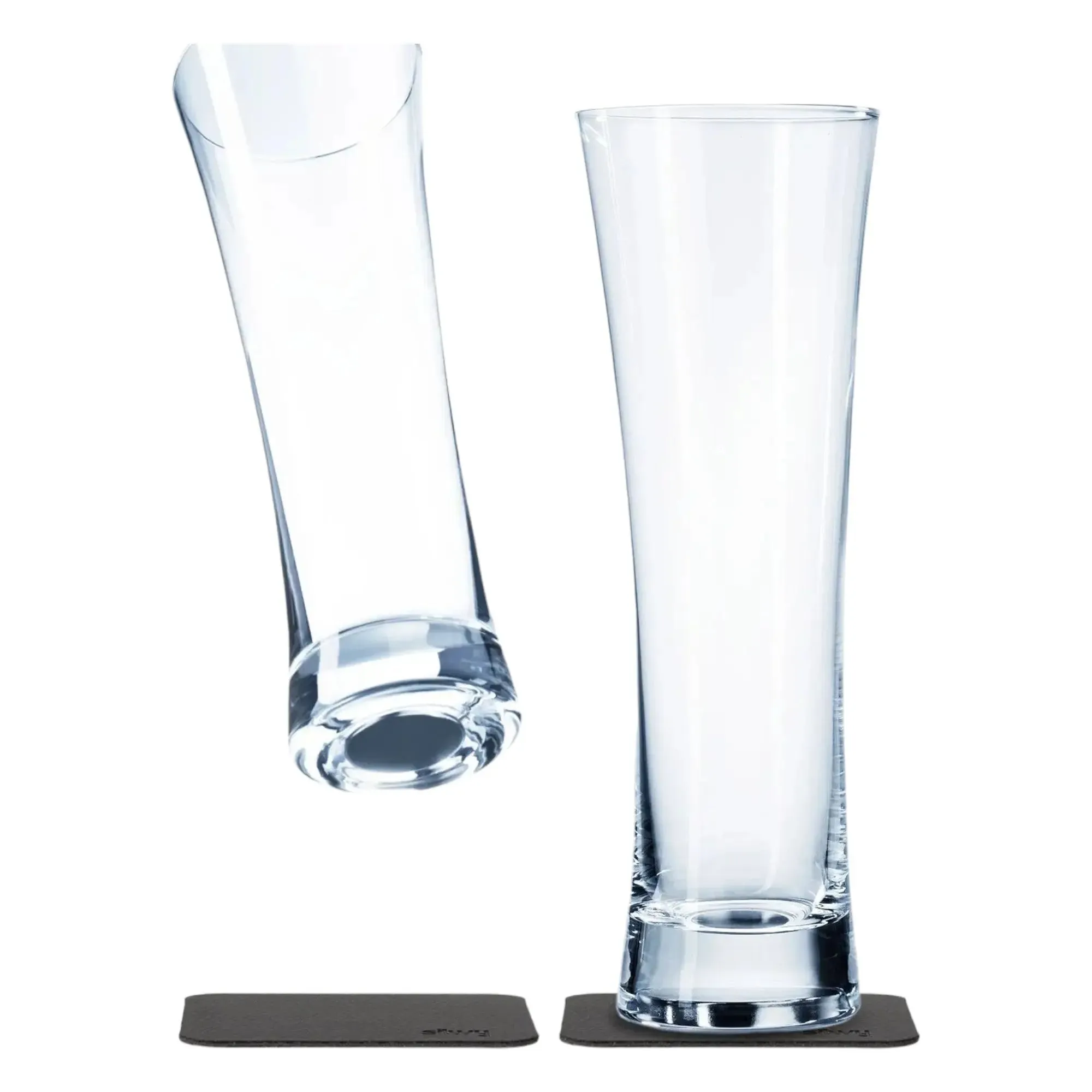 Crystal Magnetic BEER Glass by Silwy