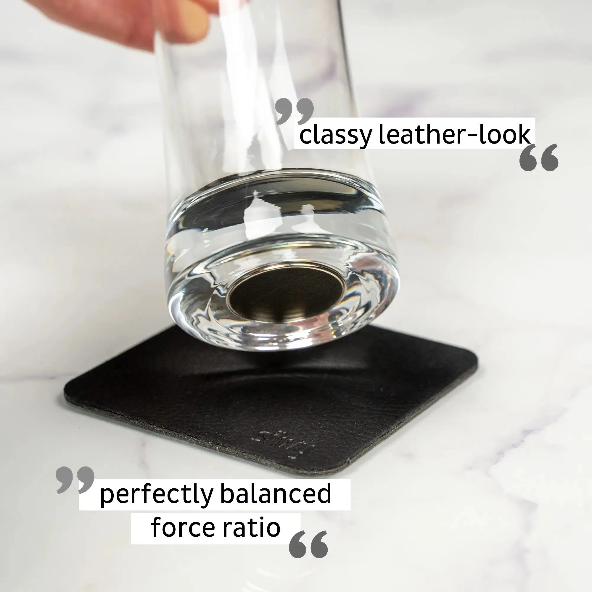 Crystal Magnetic BEER Glass by Silwy