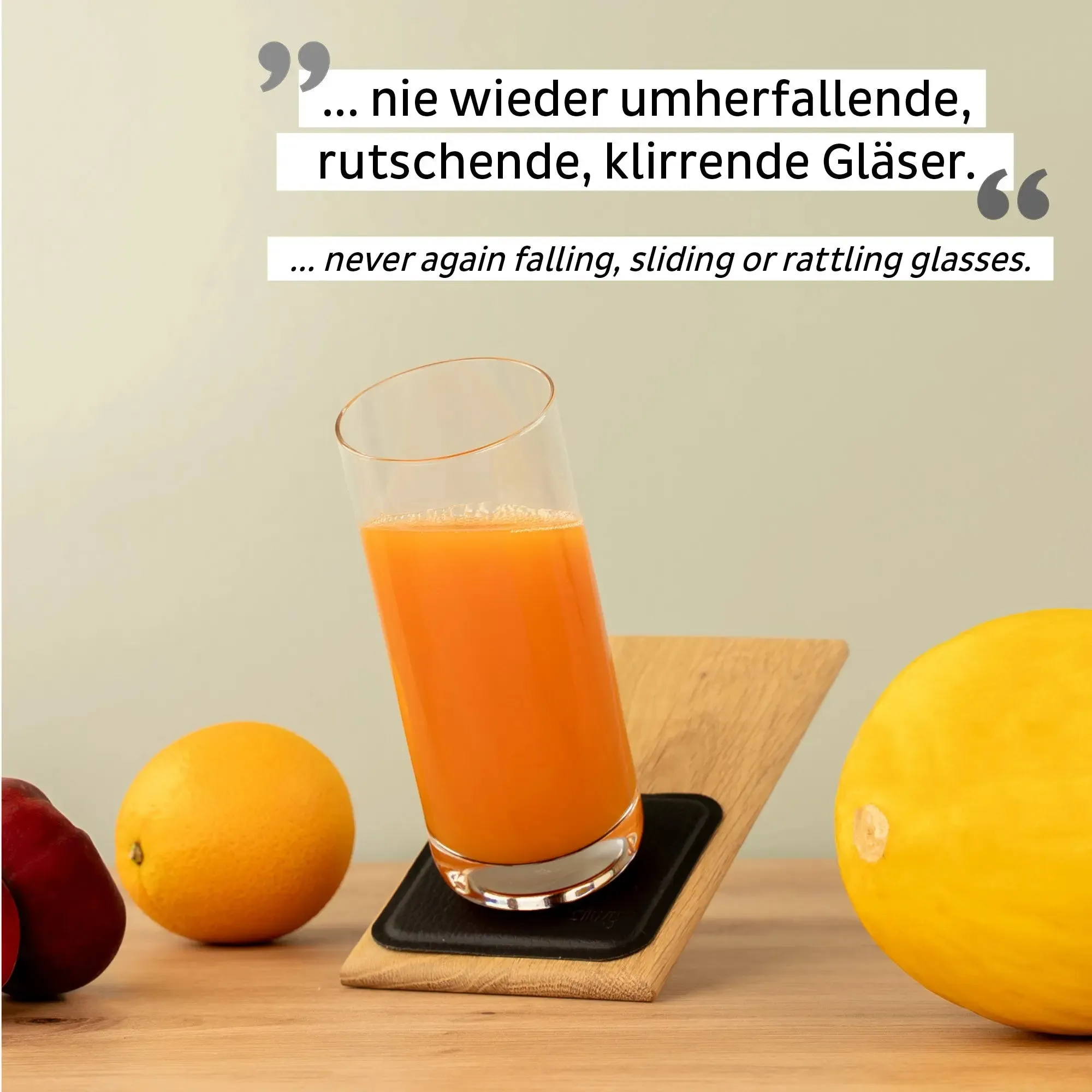 Crystal Magnetic LONGDRINK Slim Glass by Silwy