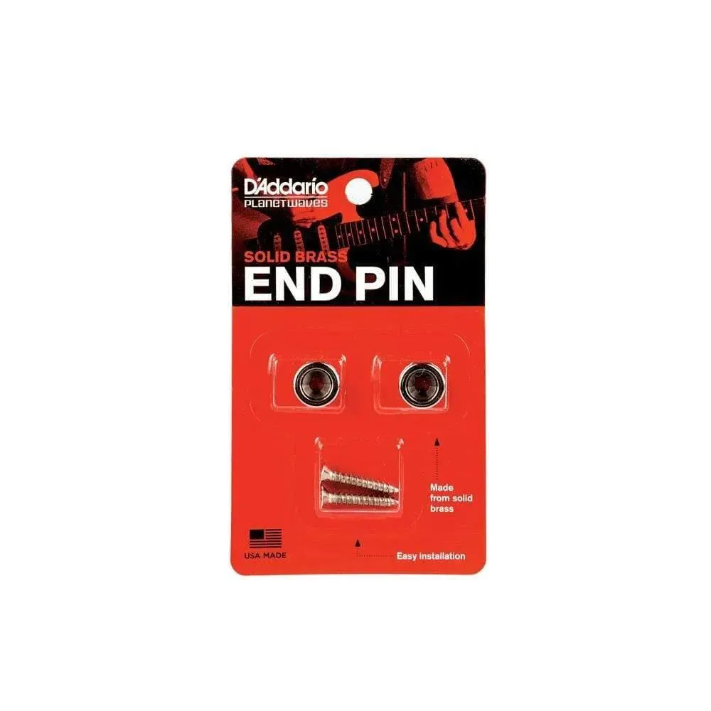 D'Addario Solid Brass End Pins