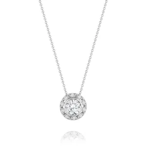 Dantela Crescent Bloom Pendant
