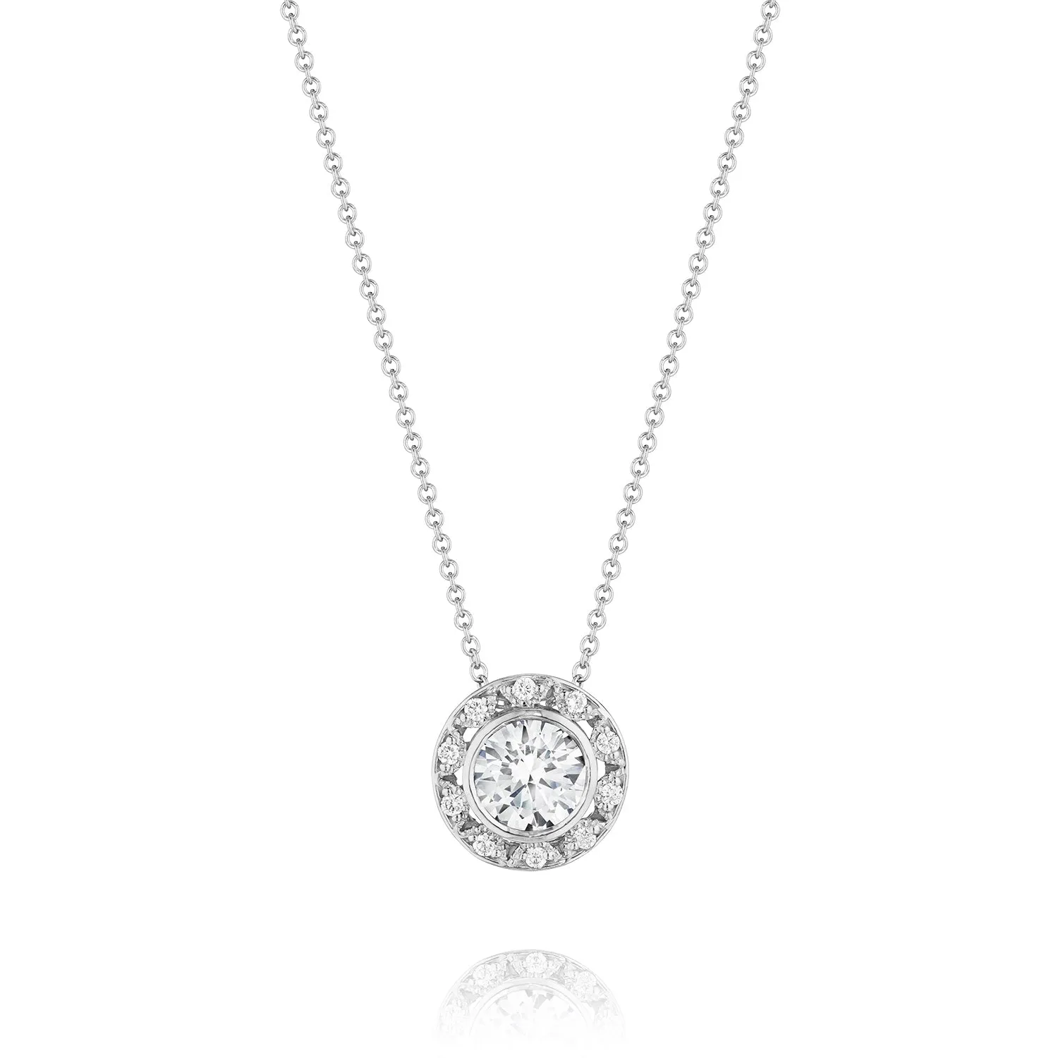 Dantela Crescent Bloom Pendant