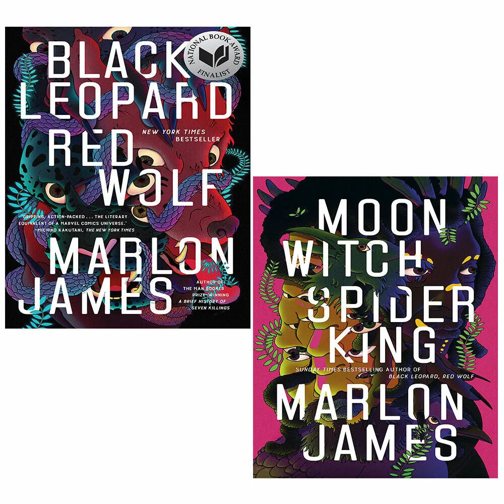 Dark Star Trilogy Series Marlon James Collection 2 Books Set Black Leopard, Red