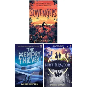 Darren Simpson Collection 3 Books Set (Scavengers, The Memory Thieves & Furthermoor)