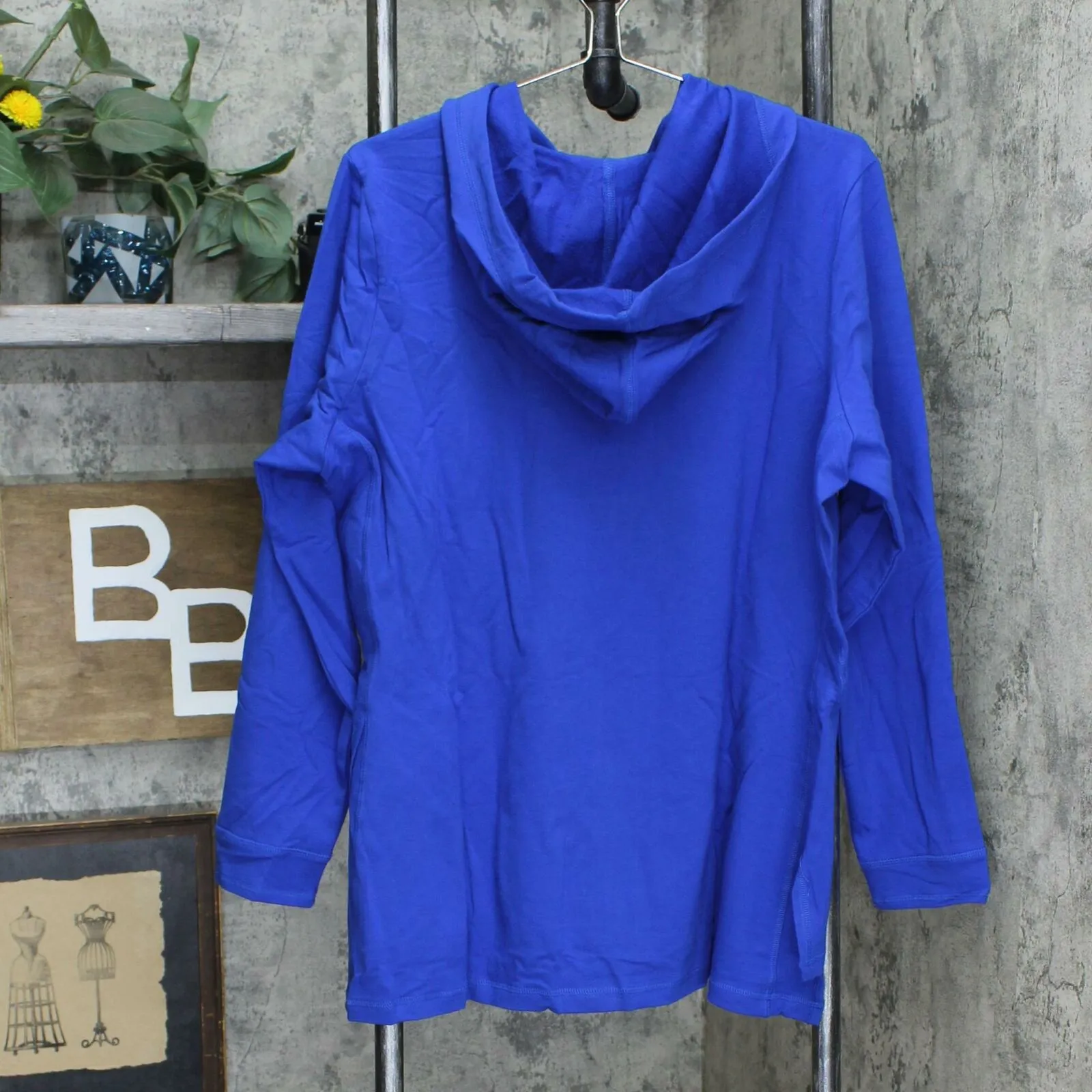 Denim & Co Active Women's Zip Front Long-Sleeve Knit Hoodie Jacket
