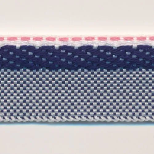Denim Piping Tape #4 Pale Pink