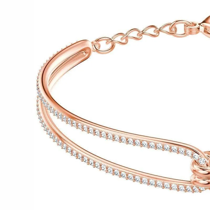 Diamond Special Design Knot Shape Bracelet