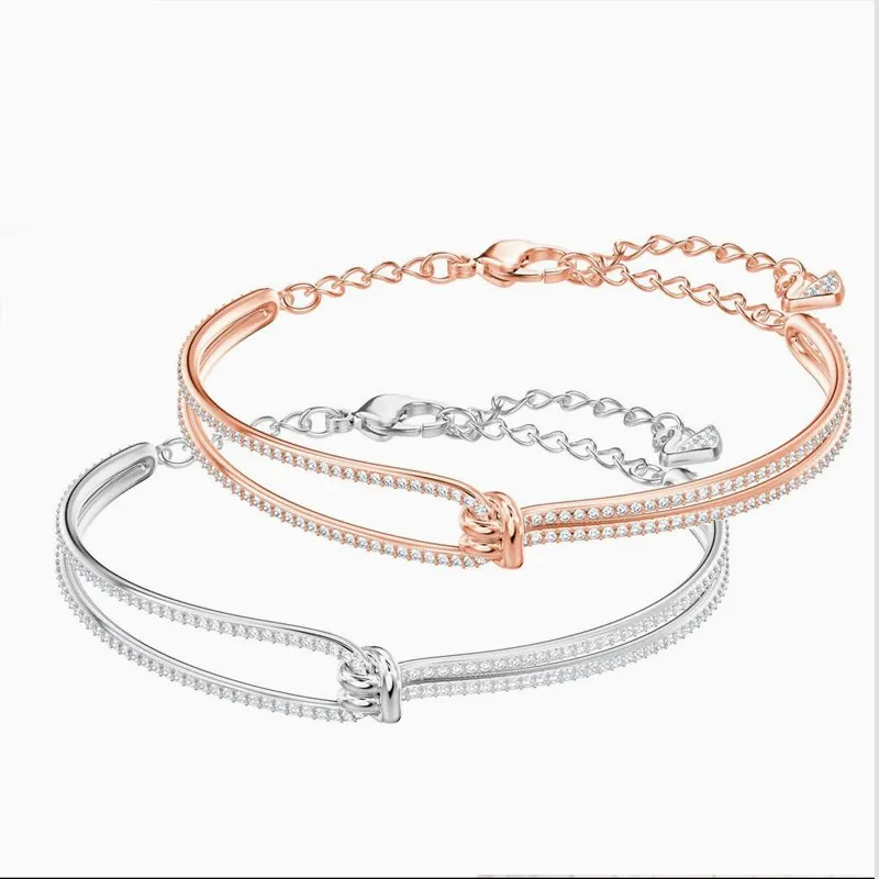 Diamond Special Design Knot Shape Bracelet