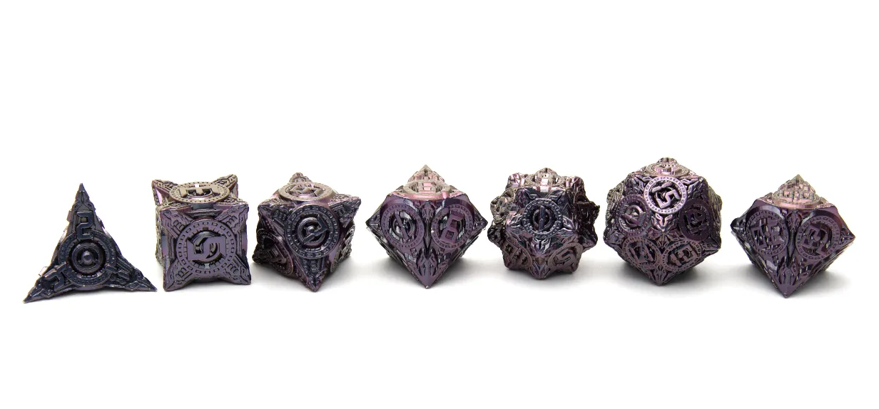 Digital Artefact Metal Dice