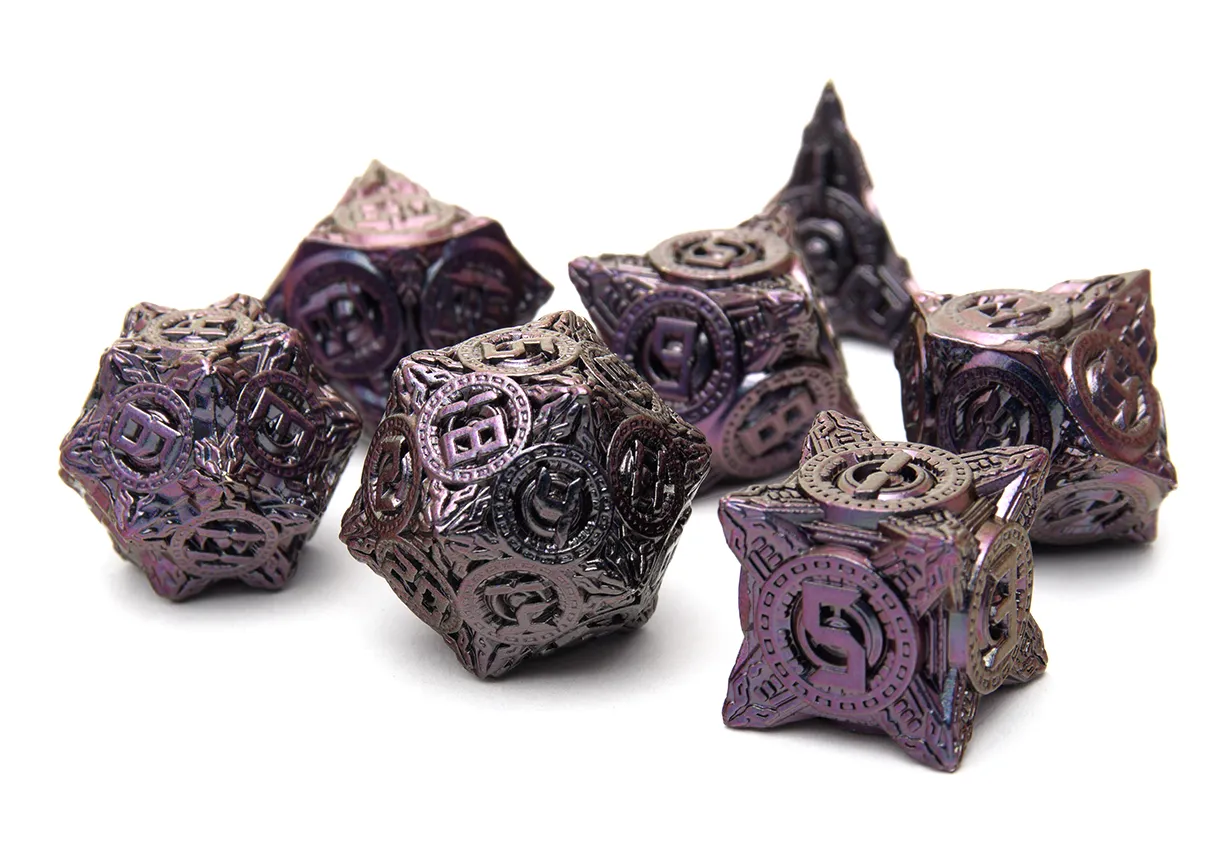 Digital Artefact Metal Dice