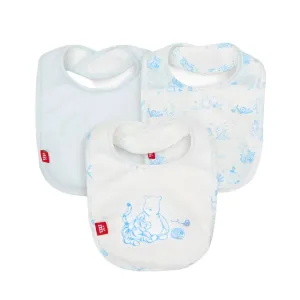 Disney Winnie The Pooh In The Woods Modal Magnetic Stay Dry Infant Bib 3-Pack