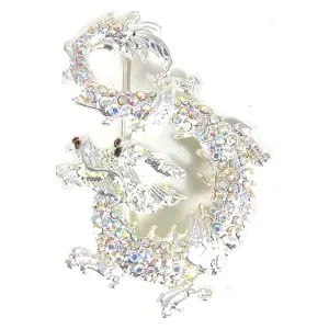 Dragon Pin Silver