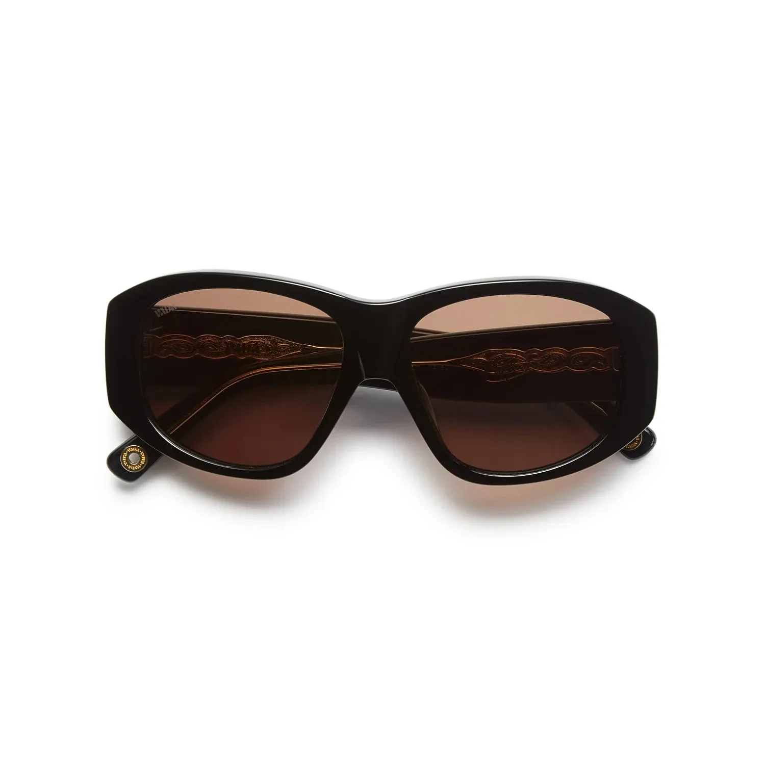 EARTHA-Onyx / Root Beer / Gold