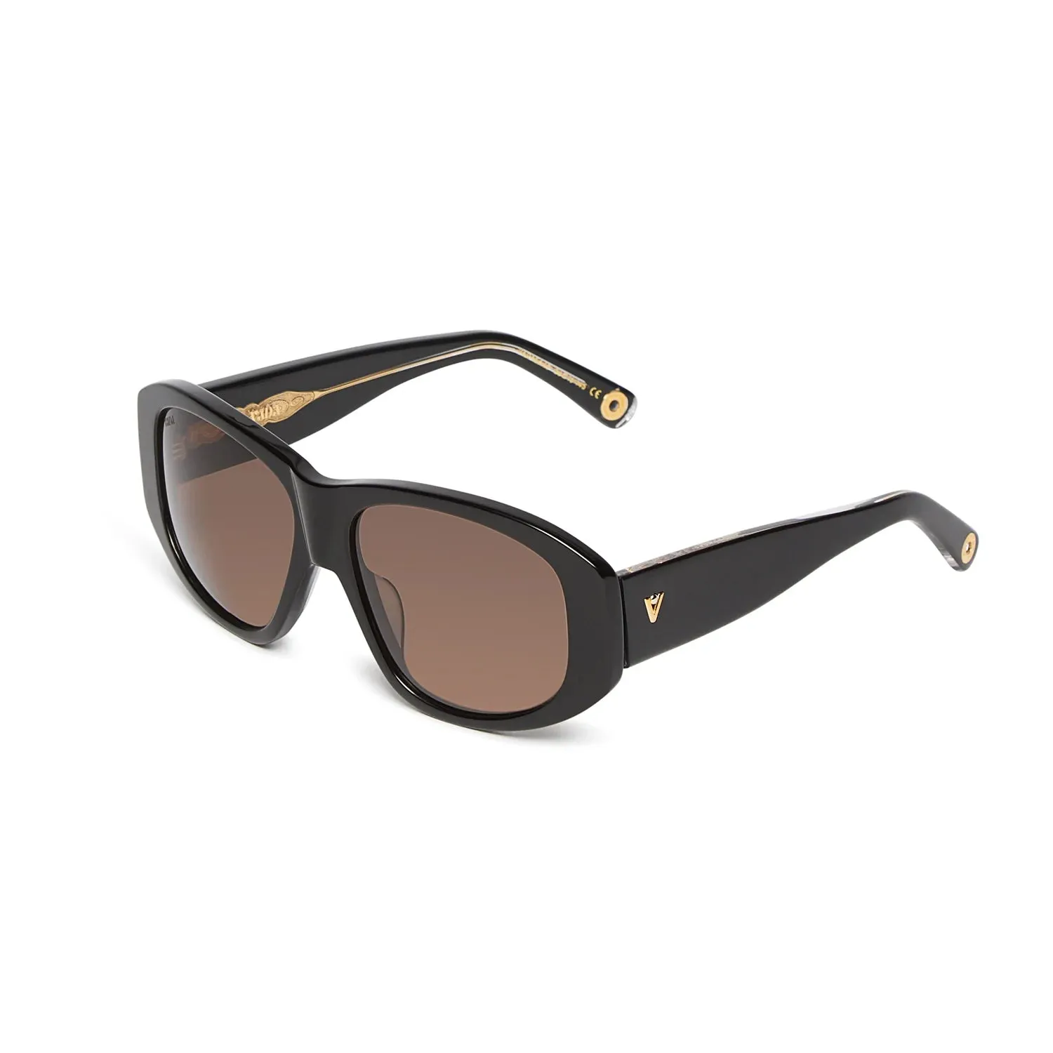 EARTHA-Onyx / Root Beer / Gold
