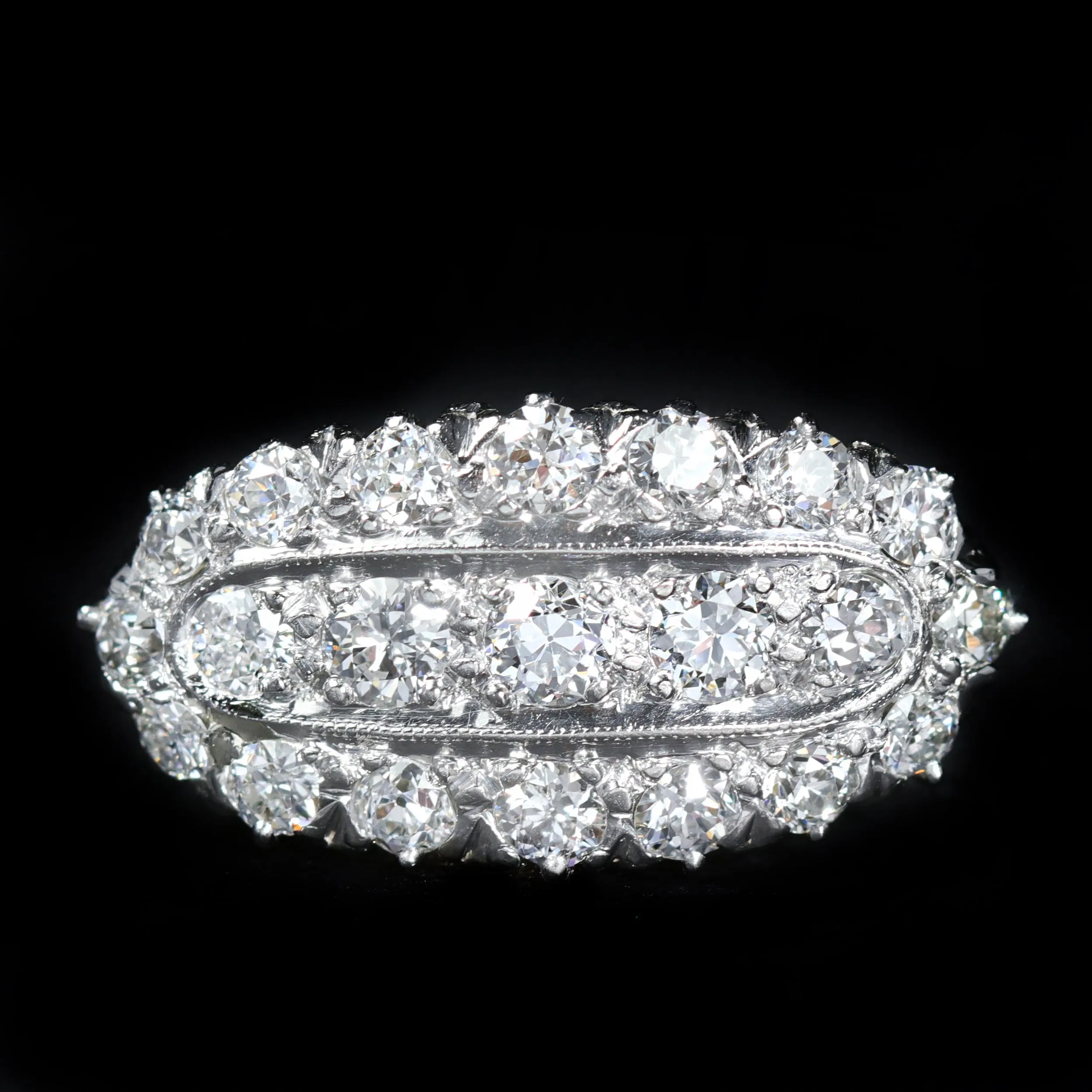 Edwardian 1.50 CTW Old European Cut Diamond Ring