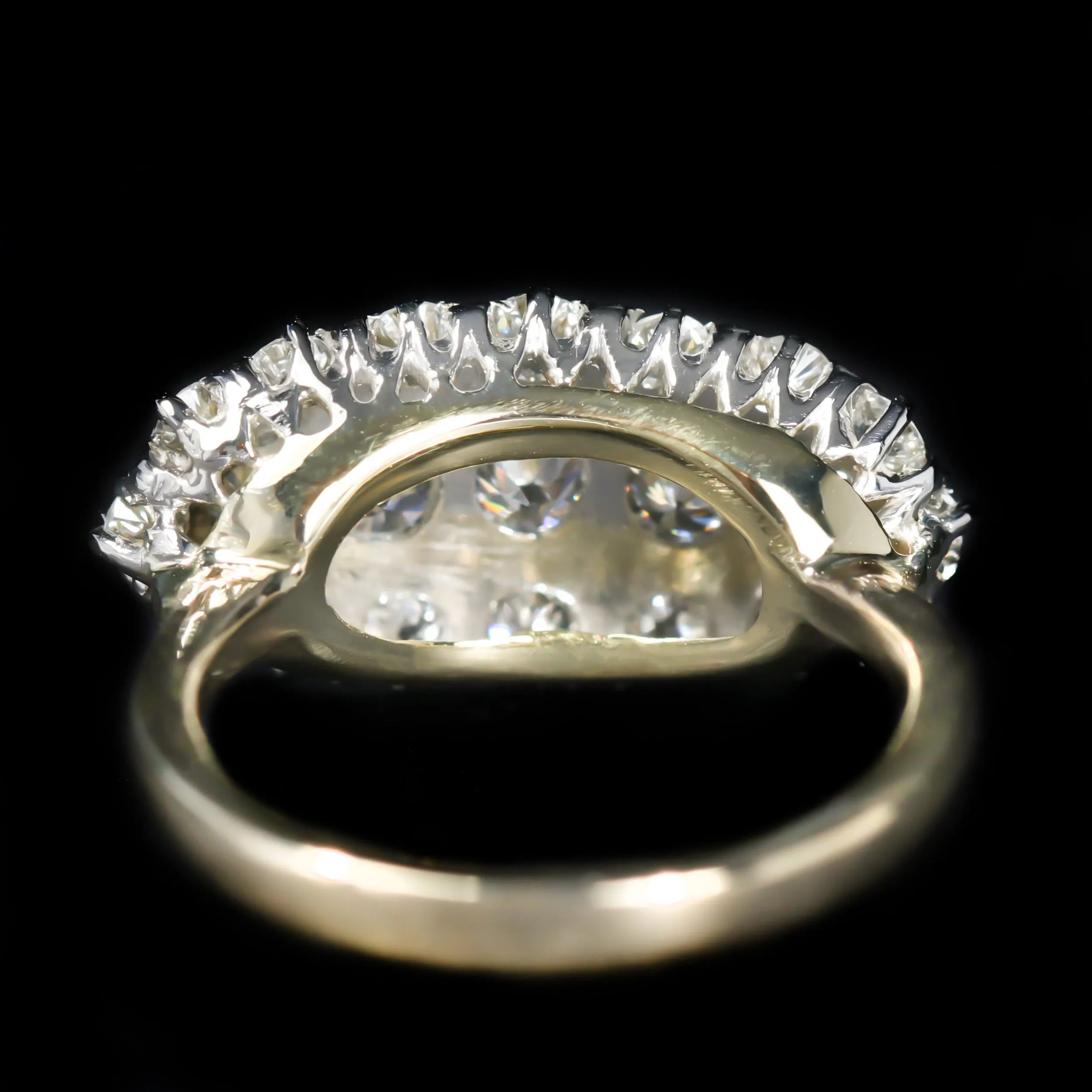 Edwardian 1.50 CTW Old European Cut Diamond Ring
