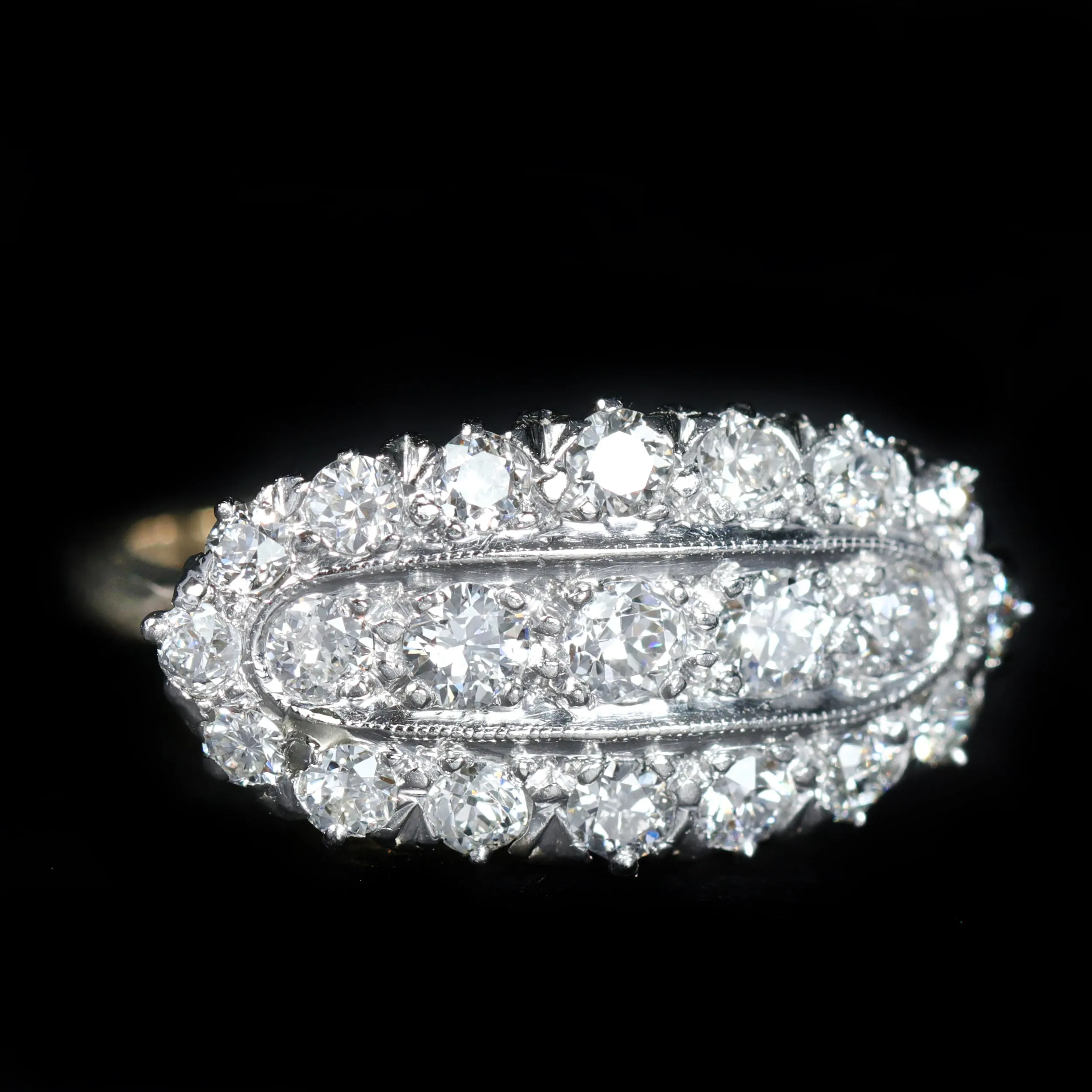 Edwardian 1.50 CTW Old European Cut Diamond Ring