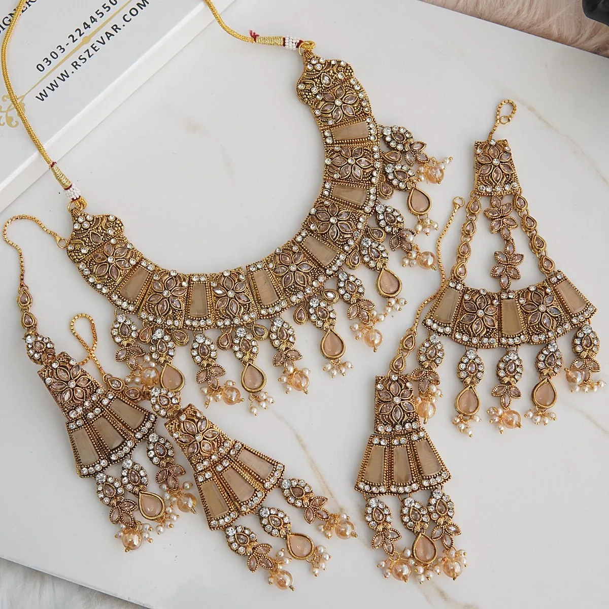 Egyptian Antique Gold Brides Set