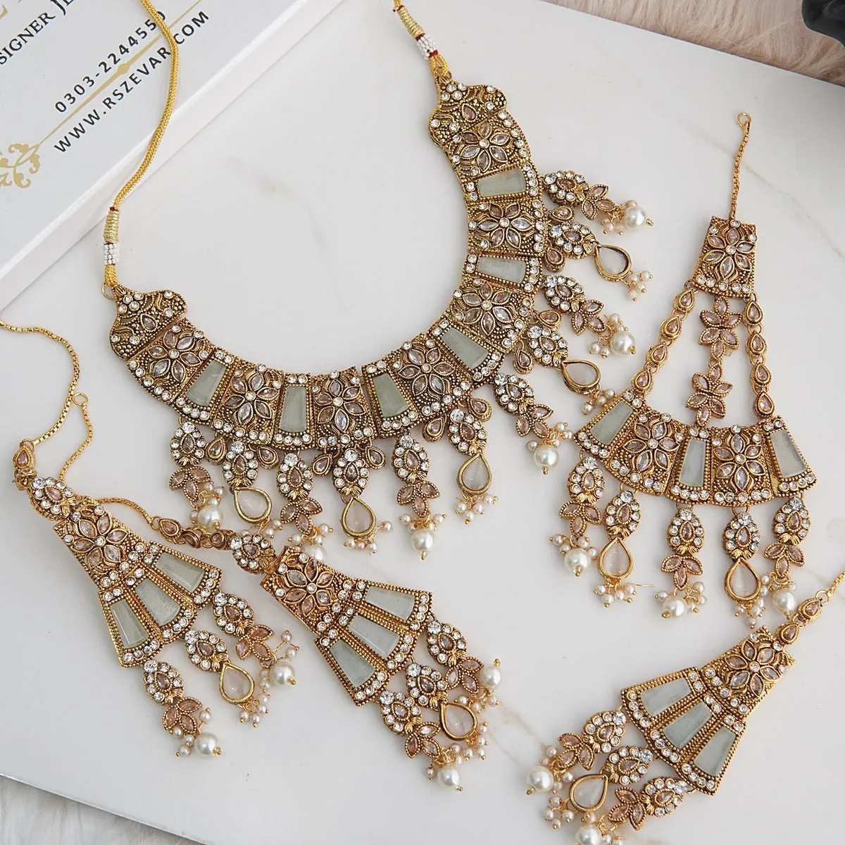 Egyptian Antique Gold Brides Set